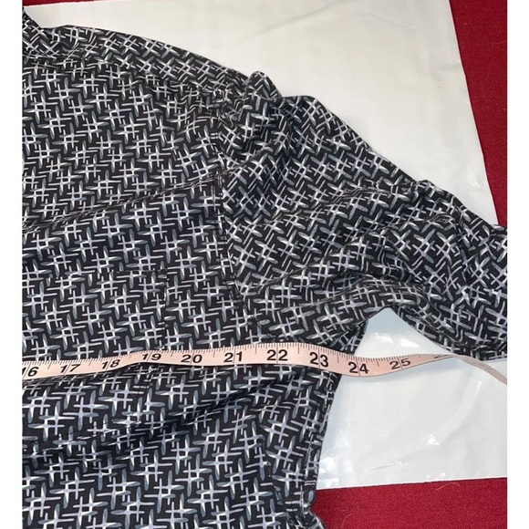 WRK The Reworked Shirt RARE Blue Gray Black Crosses Lightweight Cotton Men’s XL - Picture 6 of 13